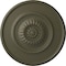 Ekena Millwork Wigan Ceiling Medallion, Hand-Painted Witch Hazel, 29 3/4"OD x 1 1/2"P CM29WGWHF - alternate 1